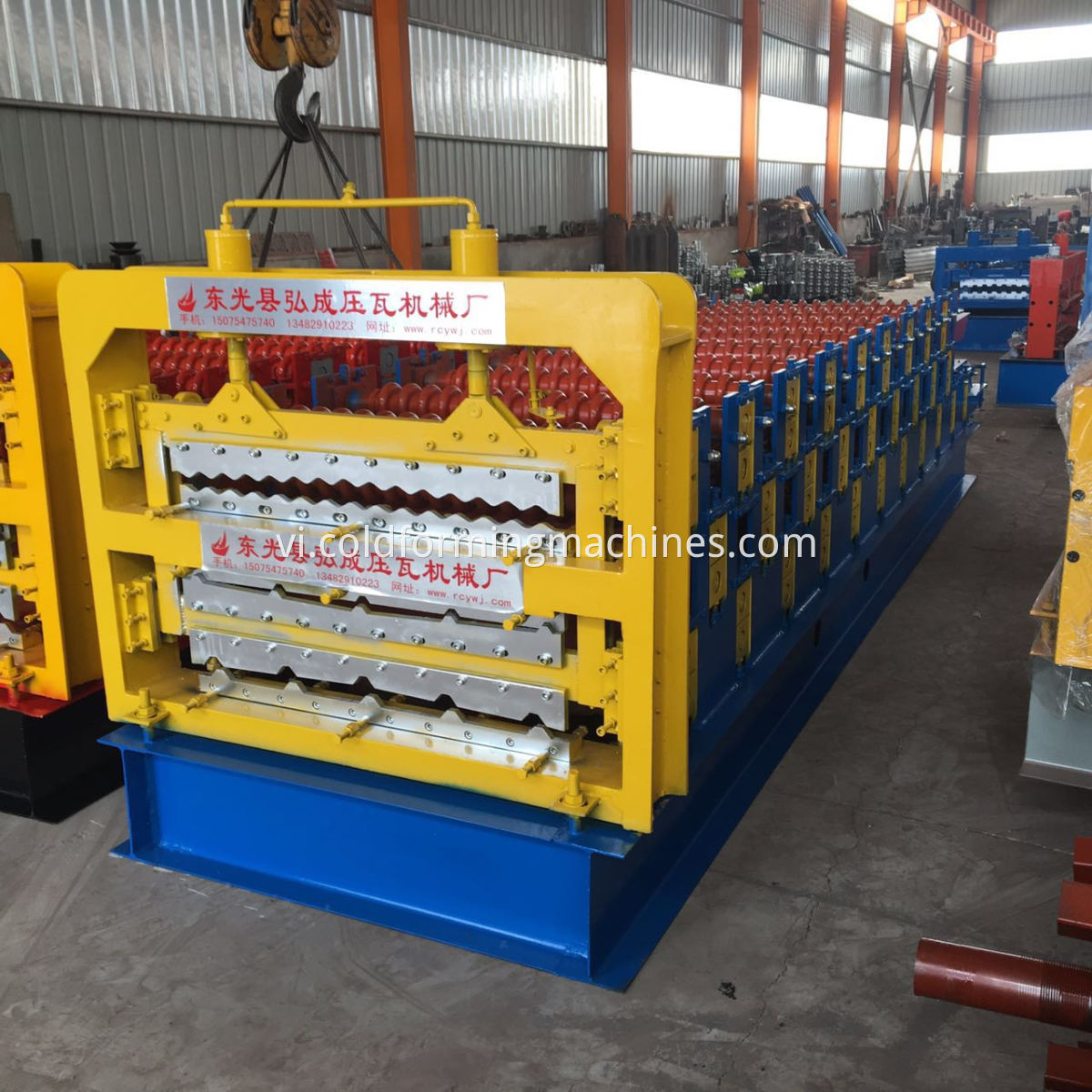 Three layer roll forming machine 2